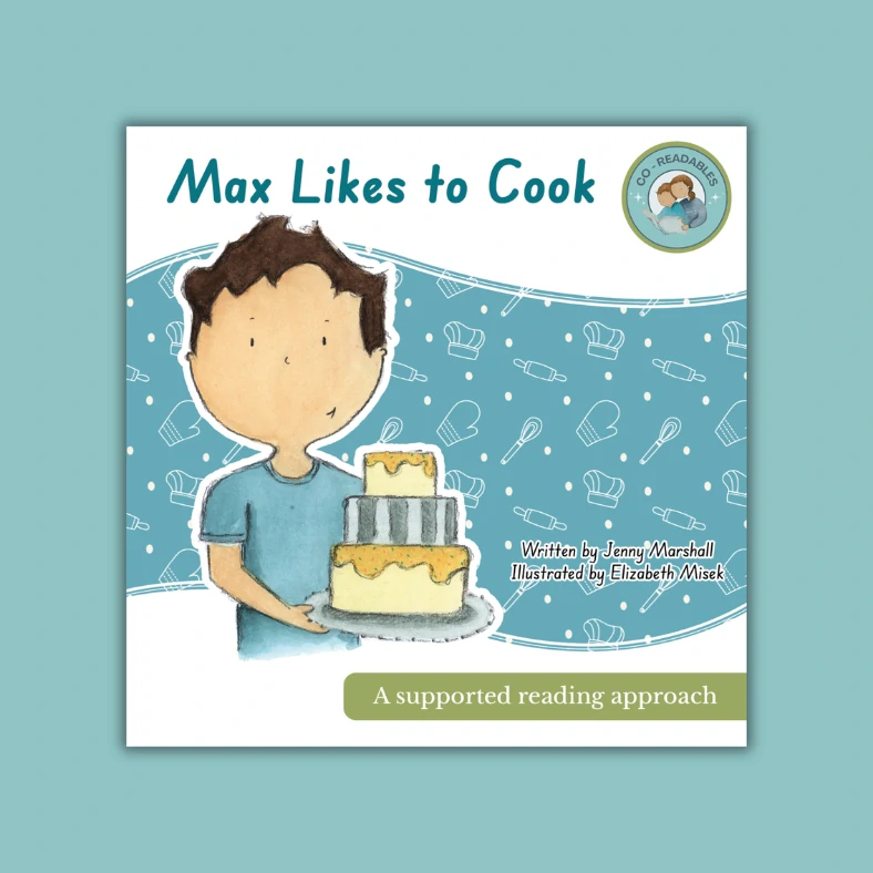 Max Likes to Read by Jenny Marshall